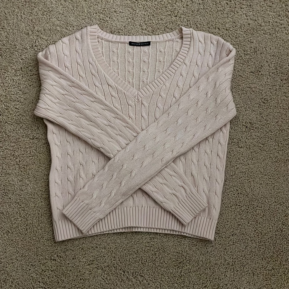 Brandy Melville Baby Pink Sweater